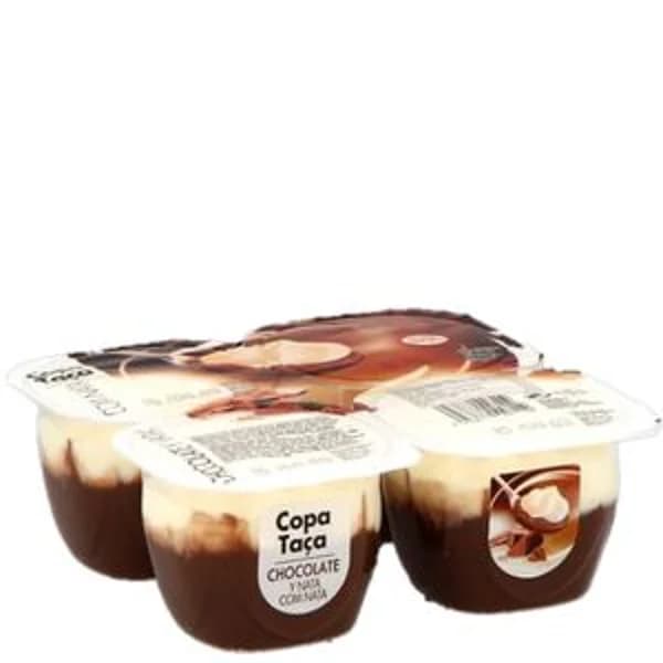 Copa de chocolate y nata 4x115 g - 1 ud - Imagen del producto en Findit