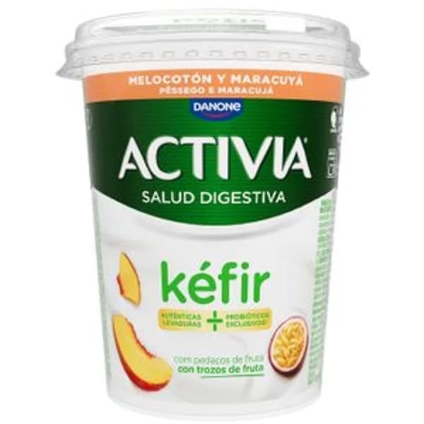 Kéfir melocotón y maracuyá 380 g - 0.38 kg - Imagen del producto en Findit