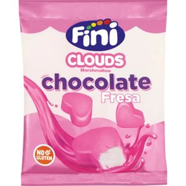 Corazones Marshmallow Chocolate y Fresa - 0.08 kg - Imagen del producto en Findit