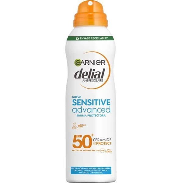 Bruma solar FP50+ DELIAL SENSTIVE ADVANCE, spray 150 ml - 0.15 l - Imagen del producto en Findit