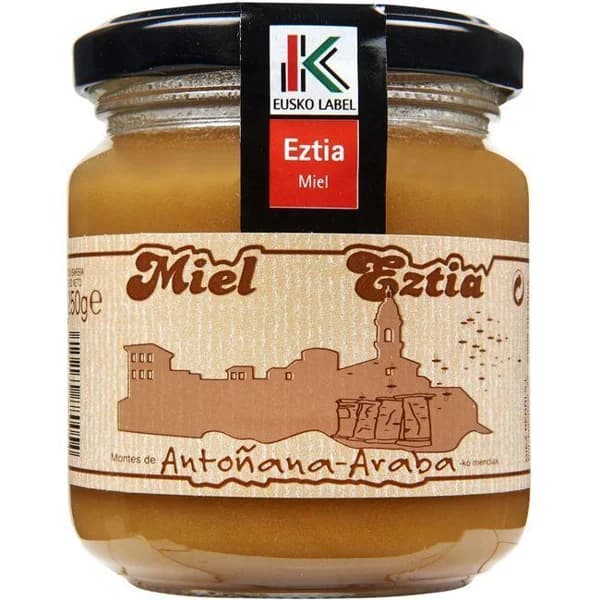 Miel del bosque Eusko Label ANTOÑANA, frasco 250 g - 0.25 kg - Imagen del producto en Findit
