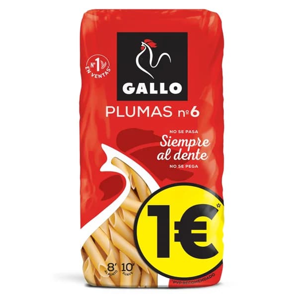 Pasta Pluma Nº6 440G - 0.4 kg - Imagen del producto en Findit