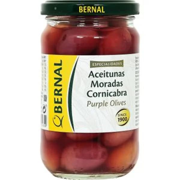 Aceituna Morada Cornicabra Tarro - 0.18 kg - Imagen del producto en Findit