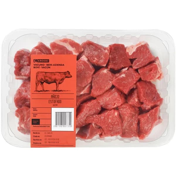 Estofado de vacuno, bandeja aprox. 500 g - 0.5 kg - Imagen del producto en Findit