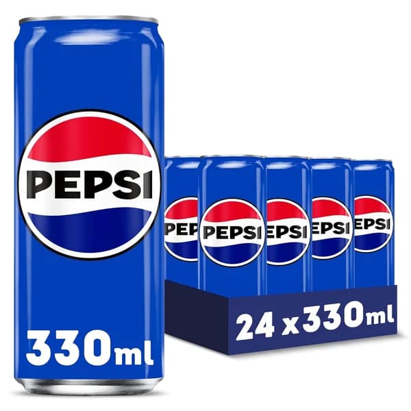Refresco de cola clásica Pepsi pack 24 x 33 cl - 7.93 l - Imagen del producto en Findit