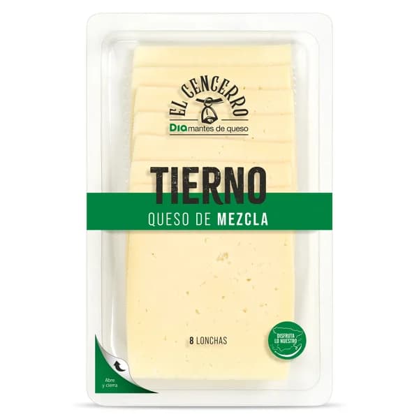 Queso tierno El Cencerro de Dia 200 g - 0.2 kg - Imagen del producto en Findit