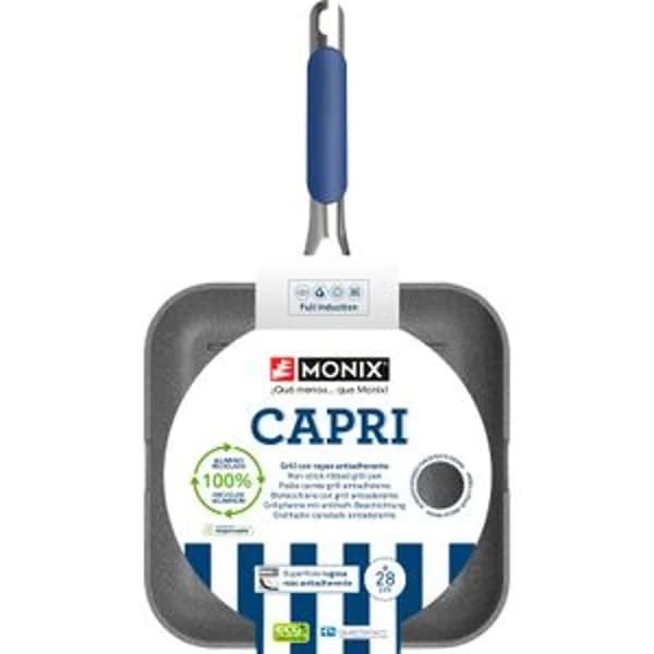 Grill Cuadrado Capri 28 cm - 1 ud - Imagen del producto en Findit