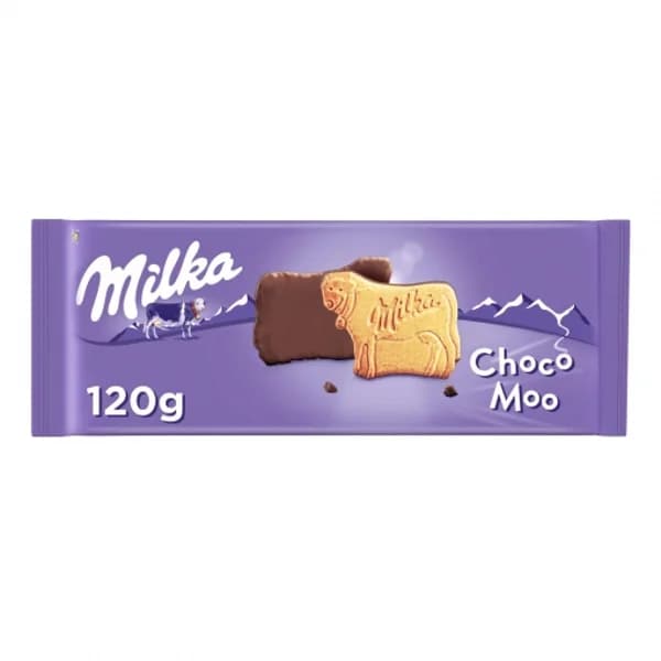 Galleta cubierta con chocolate Milka Choco Moo 120 g. - 0.12 kg - Imagen del producto en Findit