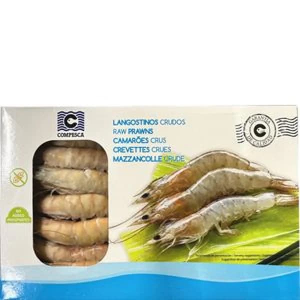 Langostino crudo congelado 30/40 piezas 1 kg - 1 kg - Imagen del producto en Findit