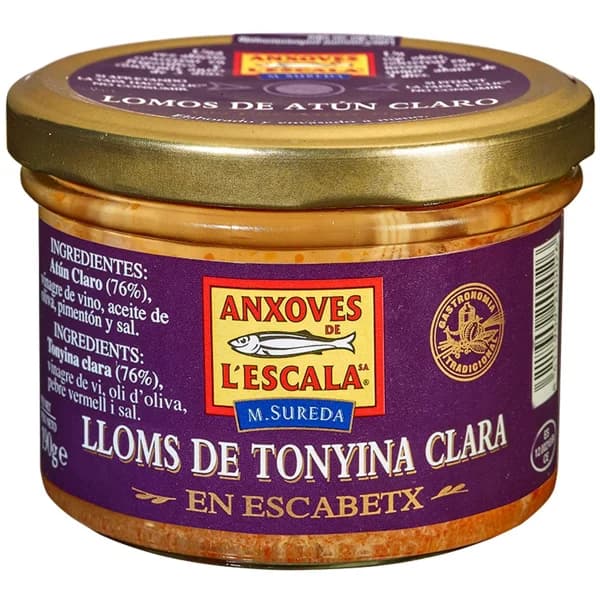 Atún claro en escabeche ANXOVES DE L'ESCALA, lata 190 g - 1 ud - Imagen del producto en Findit
