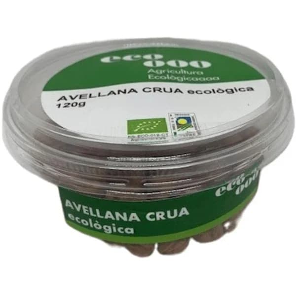 Avellana Cruda ECO OOO, tarrina 120 g - 1 ud - Imagen del producto en Findit