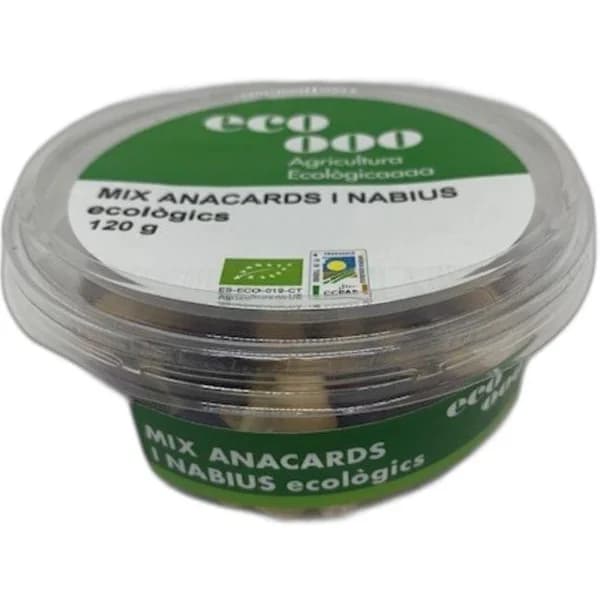 Mix Anacardo Crudo y Arándano ECO OOO, tarrina 120 g - 1 ud - Imagen del producto en Findit