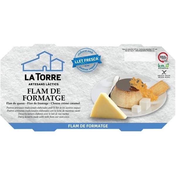 Flan de queso AGROFRESC, pack 2x110 g - 0.22 kg - Imagen del producto en Findit