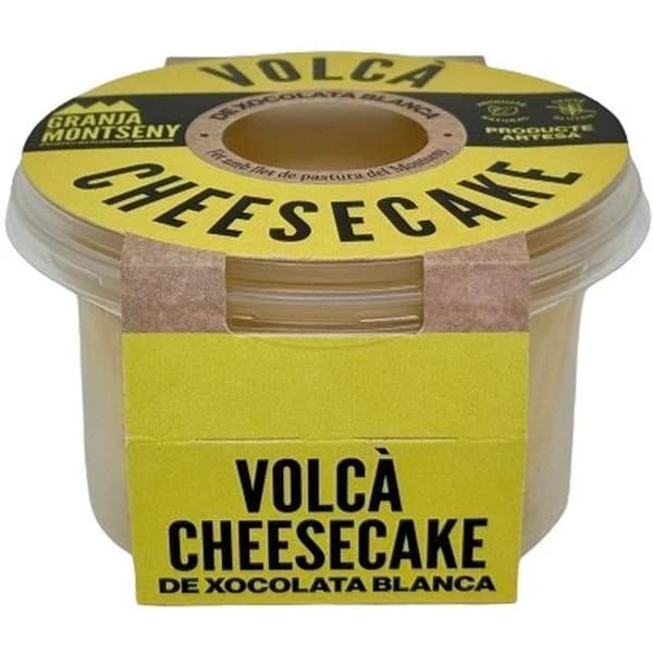 Volcán Cheese Choco Blanco GRANJA MONTSENY, 120 g - 1 ud - Imagen del producto en Findit
