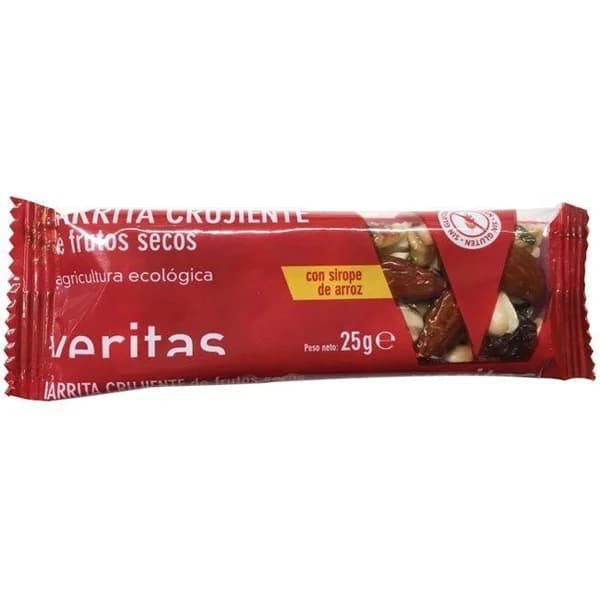 Barrita de frutos secos VERITAS, 1 ud, 25 g - 0.03 kg - Imagen del producto en Findit