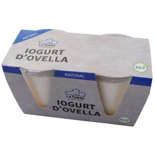 Yogur de oveja LA TORRE, 2 x 125 g - 1 ud - Imagen del producto en Findit