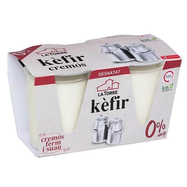 Kefir desnat. 2x125G LA TORRE, 250 g - 1 ud - Imagen del producto en Findit