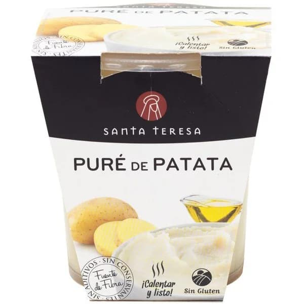 Puré de patata SANTA TERESA, tarrina 465 g - 1 ud - Imagen del producto en Findit