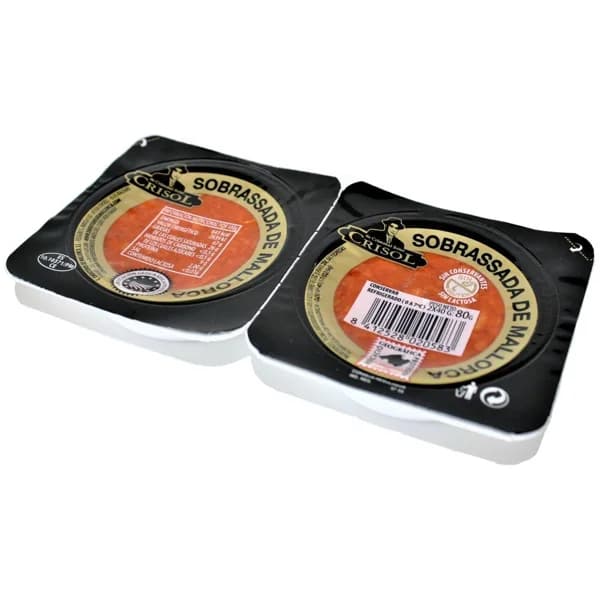 Sobrasada de Mallorca CRISOL, pack 2x40 g - 0.08 kg - Imagen del producto en Findit