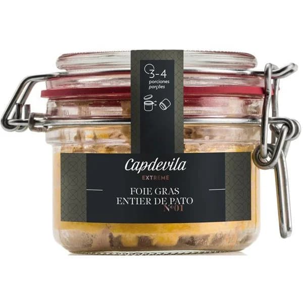 Foie gras pato entero CAPDEVILA, 125g - 1 ud - Imagen del producto en Findit
