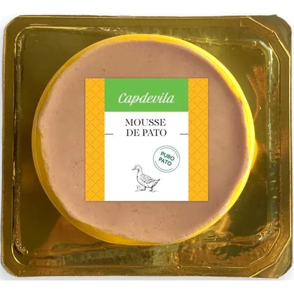 Paté de pato puro CAPDEVILA, blister 100 g - 1 ud - Imagen del producto en Findit