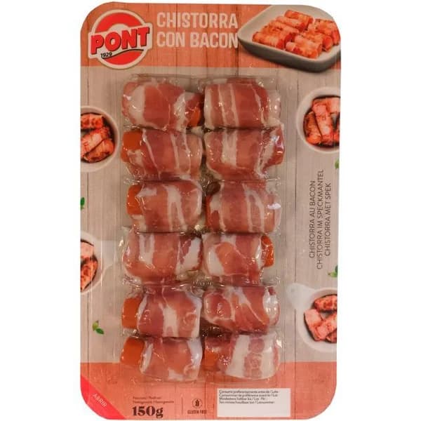 Chistorra con bacón PONT, sobre 150 g - 1 ud - Imagen del producto en Findit