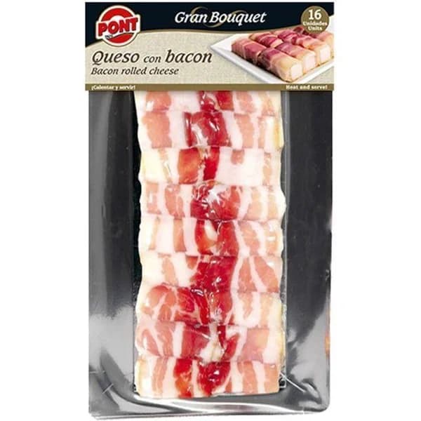 Queso con bacón PONT, bandeja 150 g - 1 ud - Imagen del producto en Findit