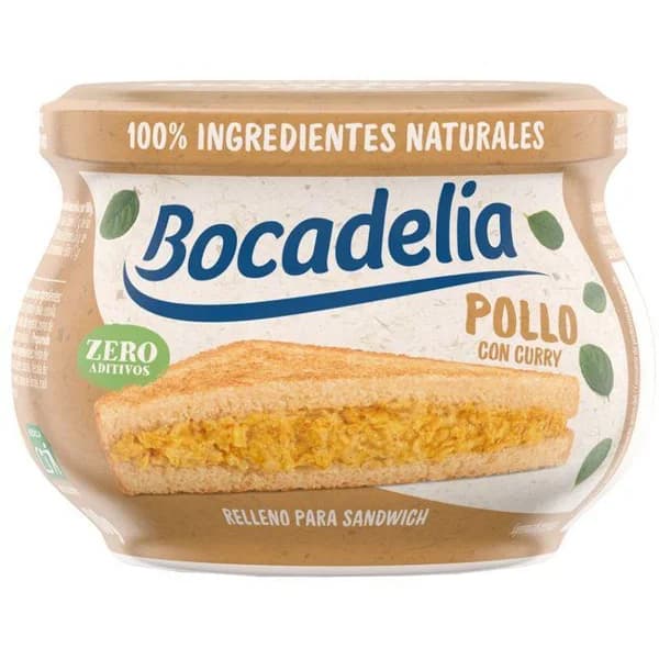 Relleno de pollo al curry LA PIARA Bocadelia, frasco 180 g - 0.18 kg - Imagen del producto en Findit