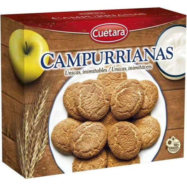Galleta Campurriana CUETARA, caja 466 g - 1 ud - Imagen del producto en Findit