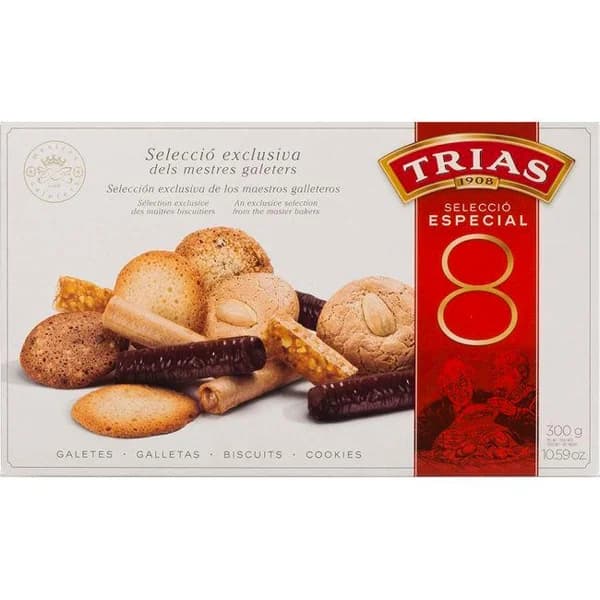 Surtido especial 8 TRIAS, caja 300 g - 1 ud - Imagen del producto en Findit