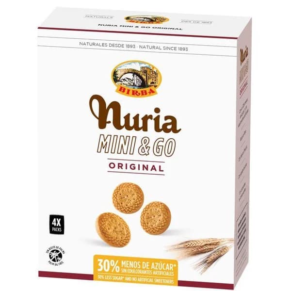Galleta Original NURIA MINI&GO, 200 g - 1 ud - Imagen del producto en Findit