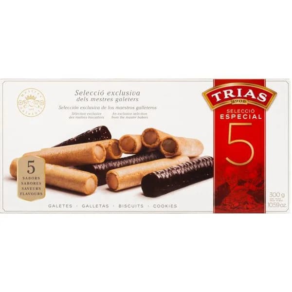 Surtido  especial 5 TRIAS, caja 300 g - 1 ud - Imagen del producto en Findit