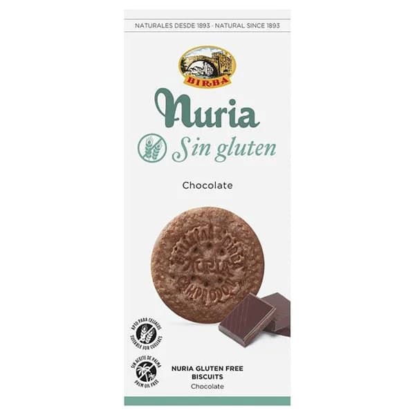 Galleta de Chocolate Sin Gluten BIRBA, 140G - 1 ud - Imagen del producto en Findit