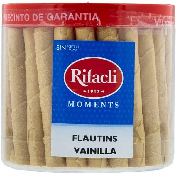 Momentos flautines vainilla RIFACLI, caja 200g - 1 ud - Imagen del producto en Findit