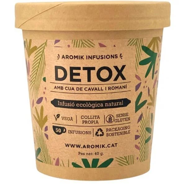 Infusión Detox Eco AROMIK, tarrina 40 g - 0.04 kg - Imagen del producto en Findit