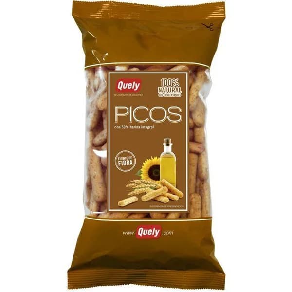 Picos integrales QUELY, bolsa 225 g - 0.23 kg - Imagen del producto en Findit