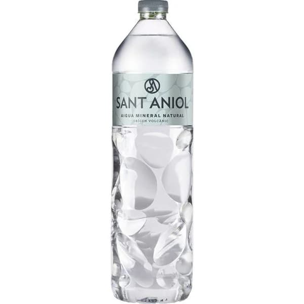 Agua mineral natural SANT ANIOL, botella 1,5 litros - 1.5 l - Imagen del producto en Findit