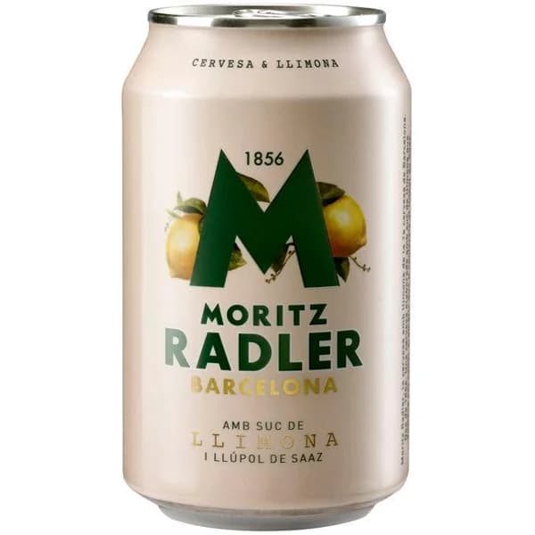 Cerveza radler MORITZ, 33 cl - 0.33 l - Imagen del producto en Findit