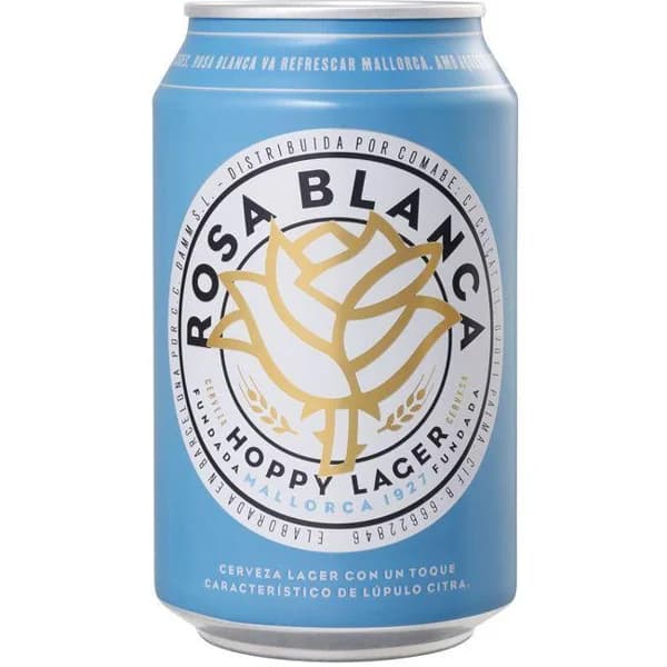 Cerveza ROSA BLANCA, lata 33 cl - 0.33 l - Imagen del producto en Findit