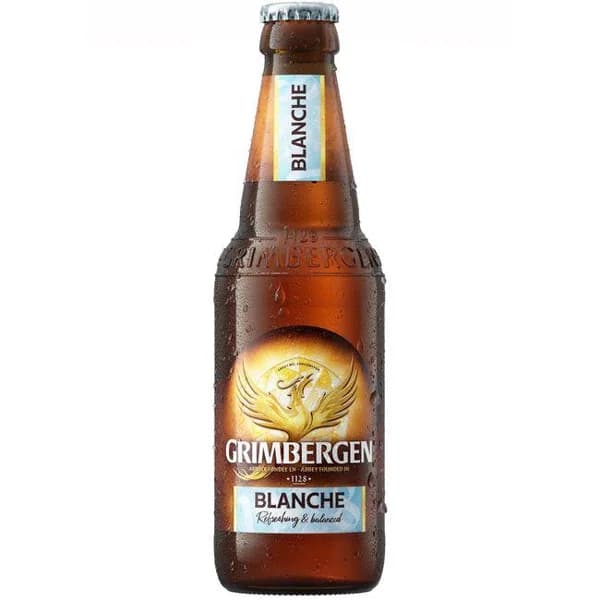 Cerveza blanche GRIMBERGEN, botella 33 cl - 1 ud - Imagen del producto en Findit