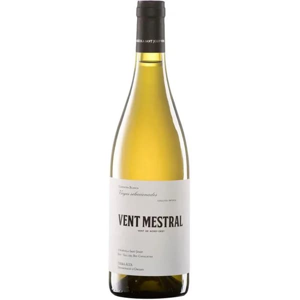 Vino blanco D.O. Terra Alta VENT MESTRAL , botella 75cl - 1 ud - Imagen del producto en Findit