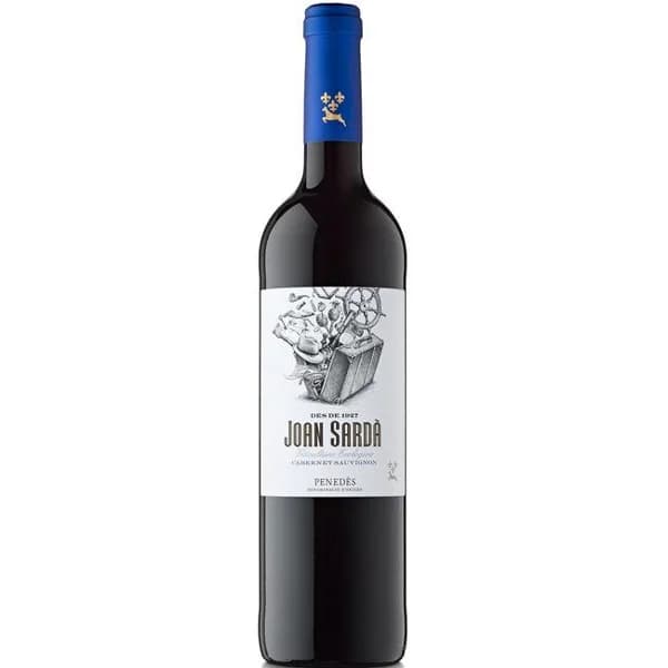 Vino Tinto Penedés Cabernet JOAN SARDÁ, botella 75 cl - 0.75 l - Imagen del producto en Findit