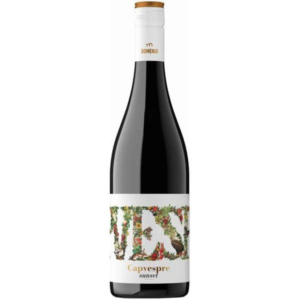 Vino Tinto Joven D.O. Cataluña CAPVESPRE, botella 75 cl - 0.75 l - Imagen del producto en Findit