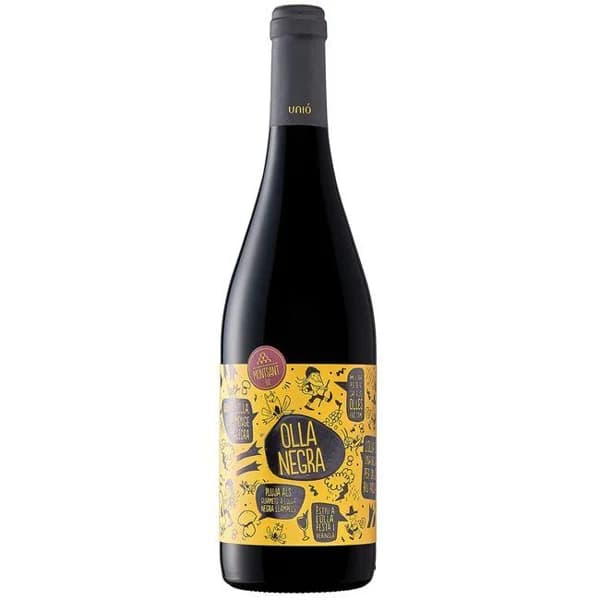 Vino Tinto D.O. MONTSANT OLLA NEGRA, botella 75 cl - 0.75 l - Imagen del producto en Findit