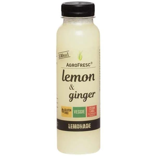 Limonada&ginger AGROFRESC, botella 330 ml - 1 ud - Imagen del producto en Findit
