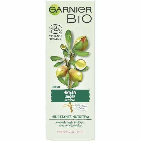 Crema nutritiva de argán GARNIER BIO, tubo 50 ml - 1 ud - Imagen del producto en Findit
