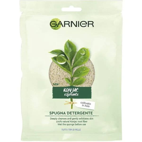 Esponja para limpieza profunda Konjac GARNIER BIO, 1 ud - 1 ud - Imagen del producto en Findit