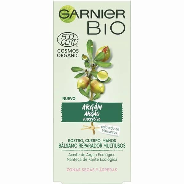 Bálsamo reparador de argán GARNIER BIO, tubo 50 ml - 1 ud - Imagen del producto en Findit