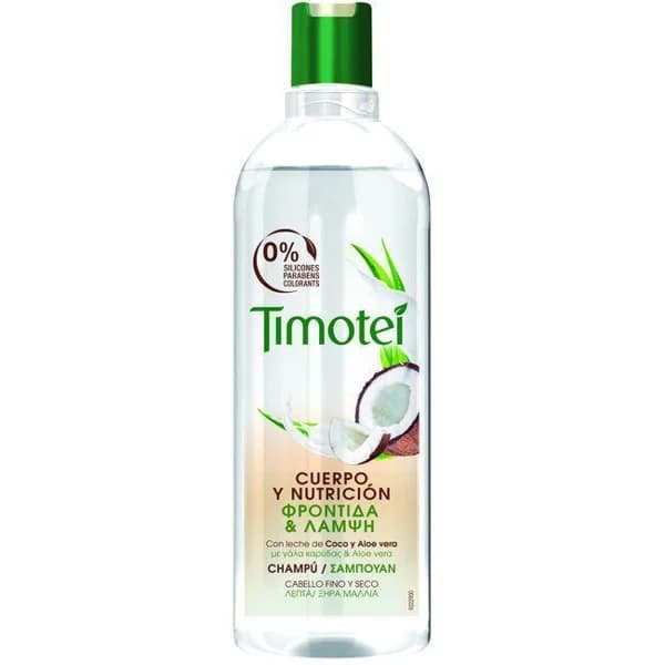 Champú cuerpo&nutrición TIMOTEI, bote 400 ml - 0.4 l - Imagen del producto en Findit