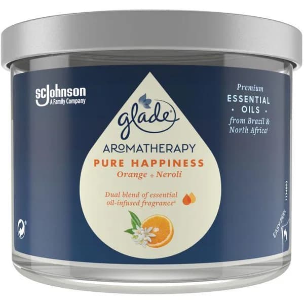 Ambientador vela de naranja GLADE AROMATHERAPY, pack 1 ud - 1 ud - Imagen del producto en Findit
